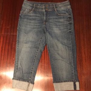 Access cropped Jeans